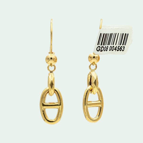 گوشواره آویز هندسی کد(4563)